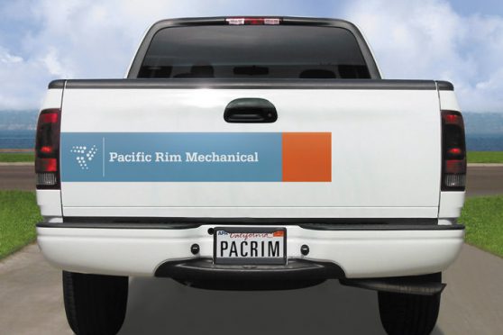 StudioConover - Brand Identity | Pacific Rim Logo decal