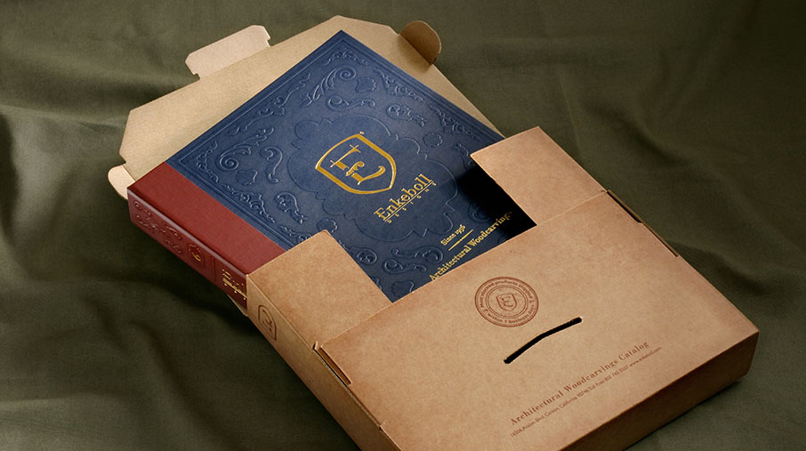 enkeboll designs book in its packaging.