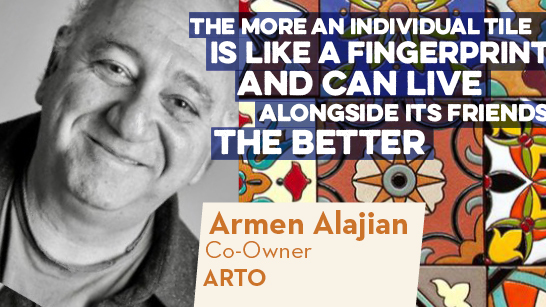 Arto makes ceramic and concrete tile and brick with skilled human hands thumbnail